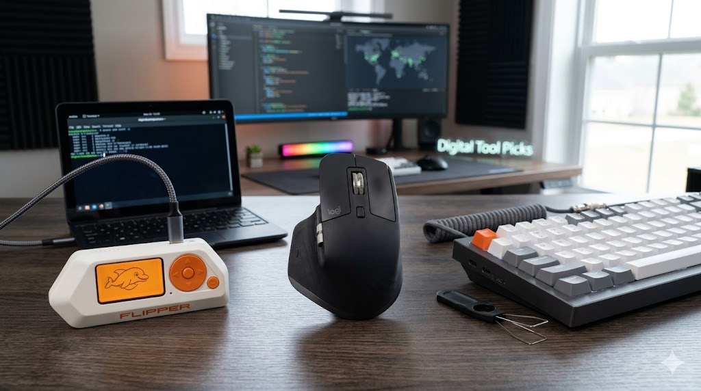 Best Tech Gear 2026 - Flipper Zero in action.